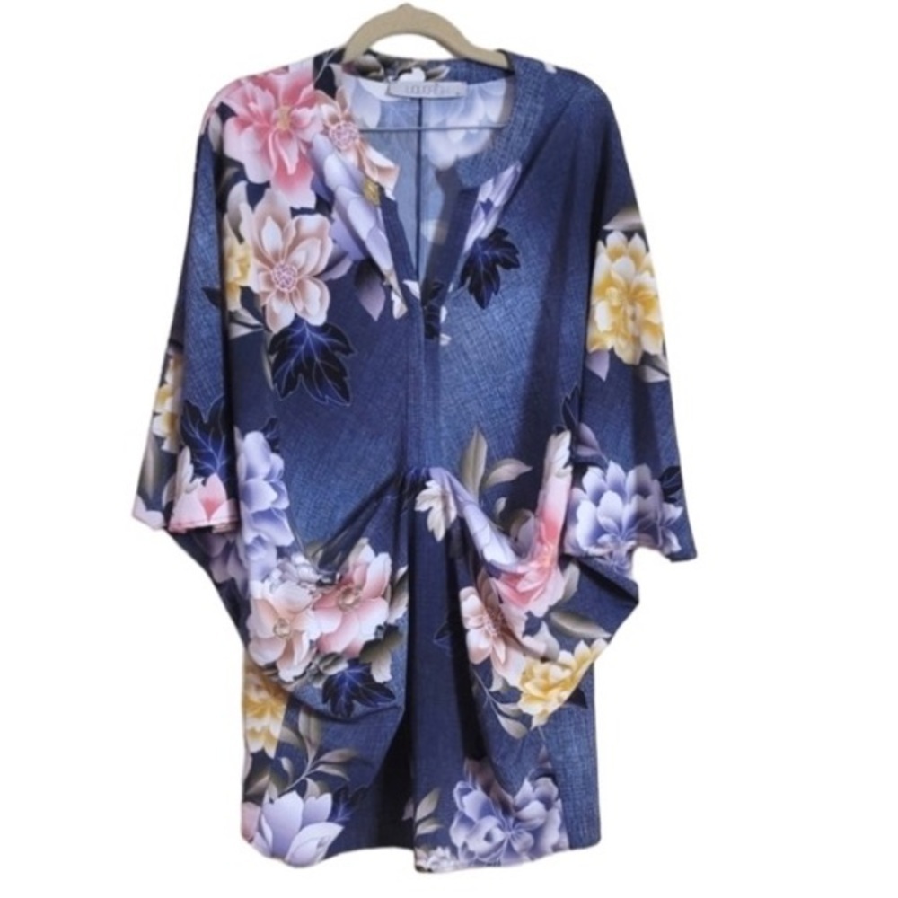 Liquorish kimono tunic top dress 10